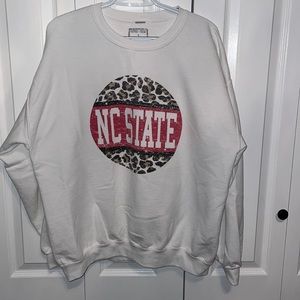 NC State ladies Gameday Couture sweat shirt , like new